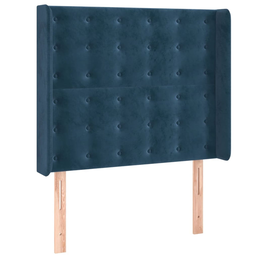 Boxspring Met Matras En Led Fluweel 90 x 200 cm