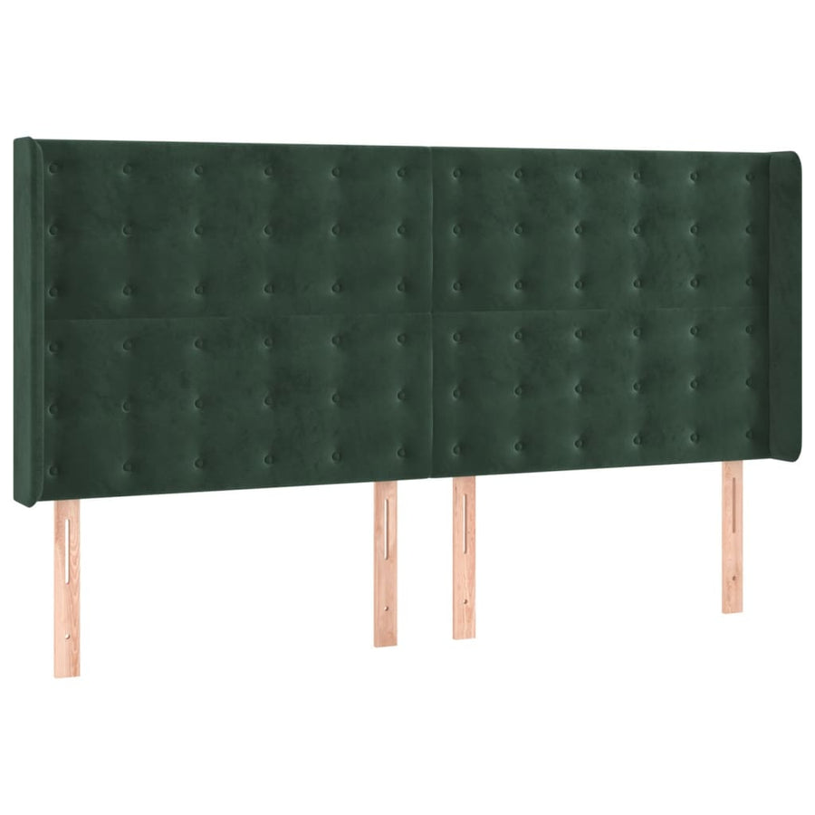Boxspring Met Matras En Led Fluweel 160 x 200 cm