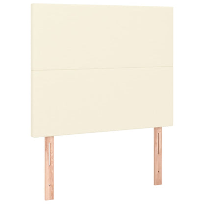 Boxspring Met Matras En Led Kunstleer Kleurig 80 x 200 cm
