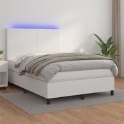 Boxspring met matras 140x190 cm zwart