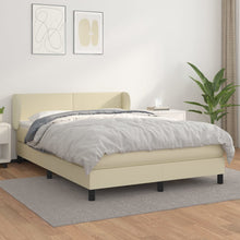 Boxspring Met Matras Kunstleer Kleurig 140 x 190 cm