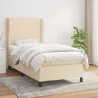 Boxspring met matras 80x200 cm crème