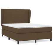 Boxspring met matras 140x200 cm donkerbruin