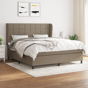 Boxspring 180x200 cm taupe met matras