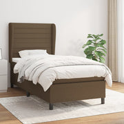 Boxspring met matras 90x200 cm donkerbruin