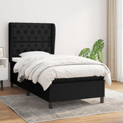 Boxspring met matras 80x200 cm zwart