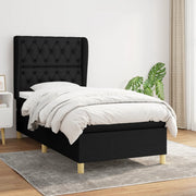 Boxspring met matras 80x200 cm zwart