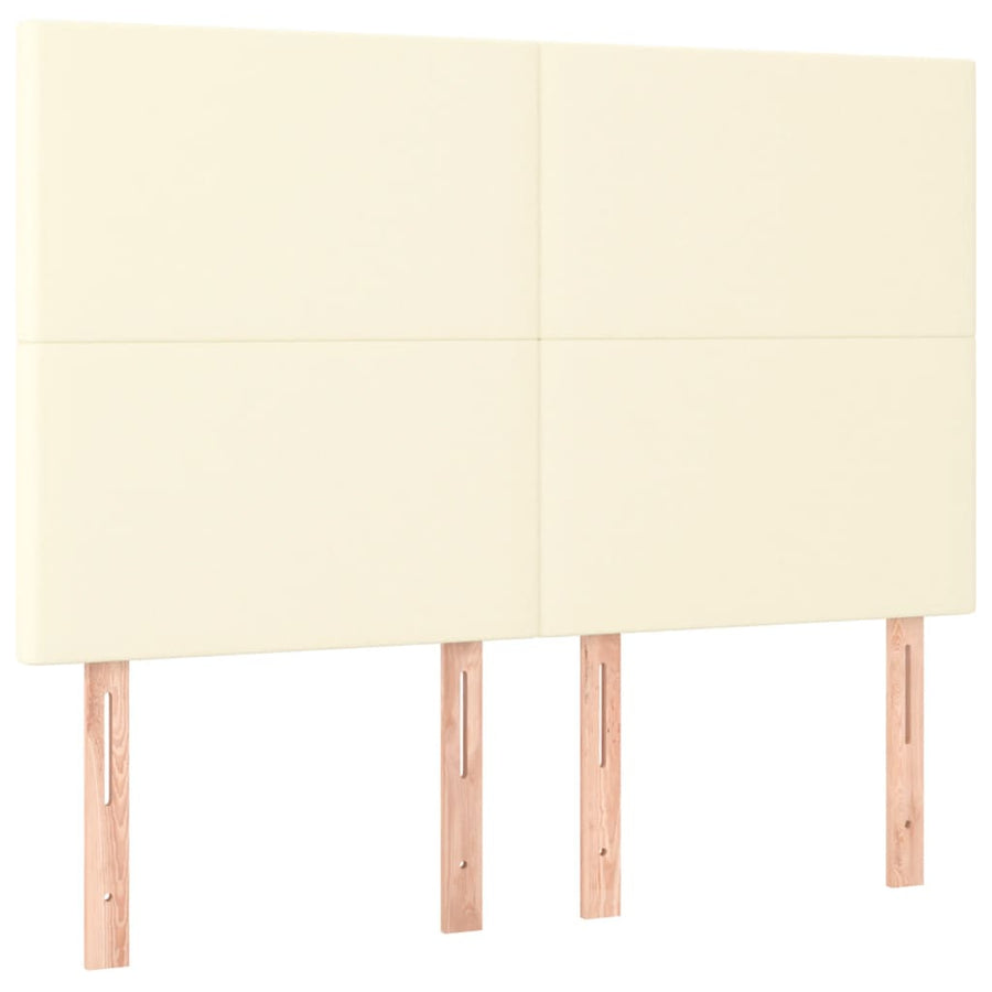 Boxspring Met Matras Kunstleer Kleurig 140 x 200 cm