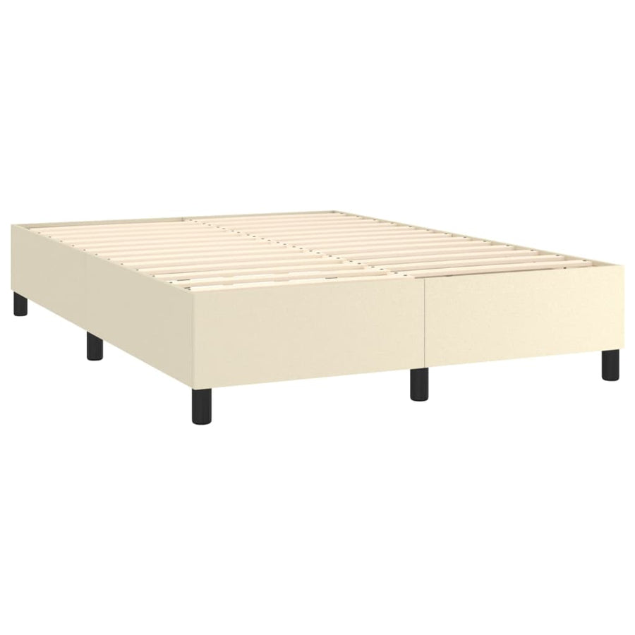 Boxspring Met Matras Kunstleer Kleurig 140 x 200 cm