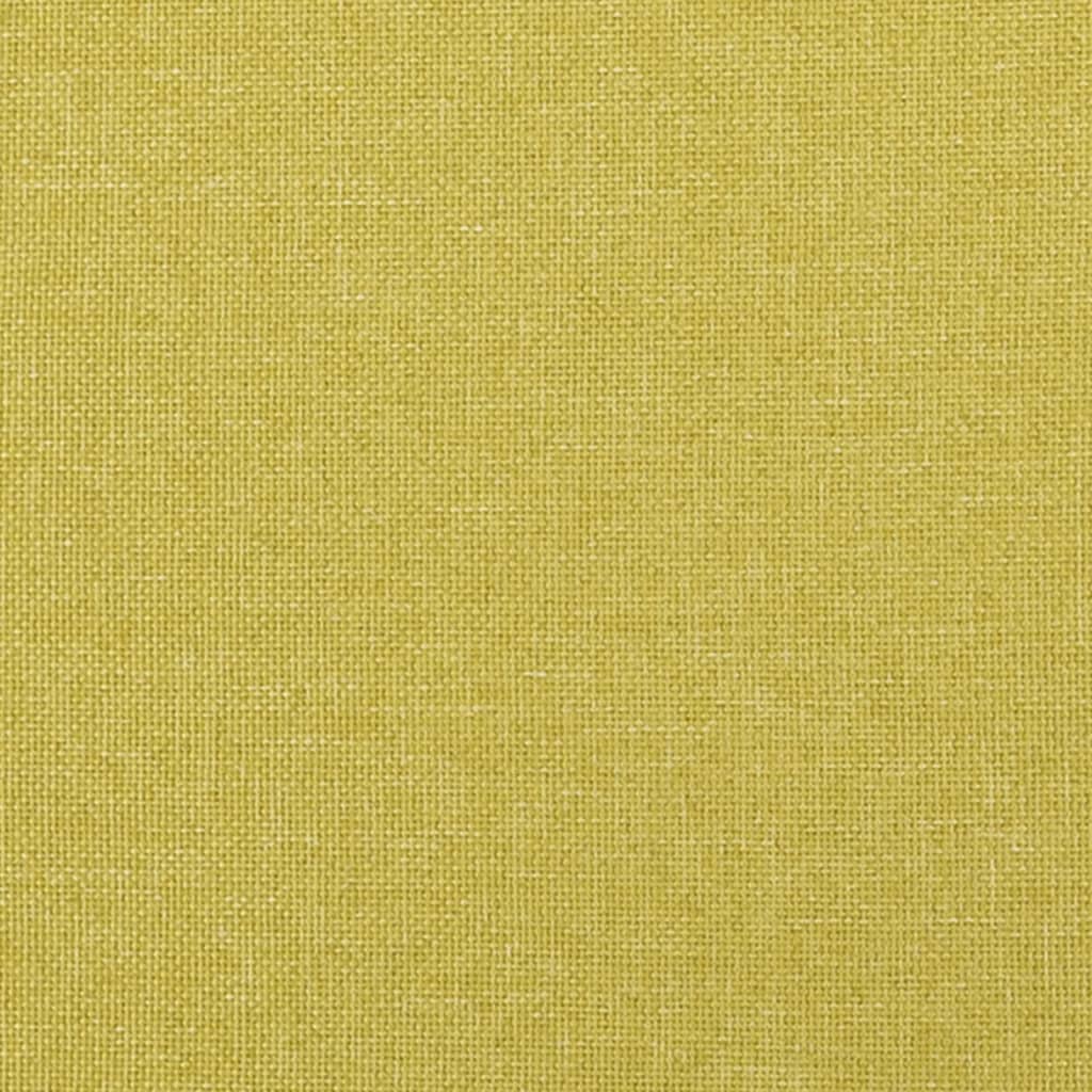 Bedframe Met Hoofdbord Stof Groen 80X200 Cm 80 x 200 cm Effen ontwerp