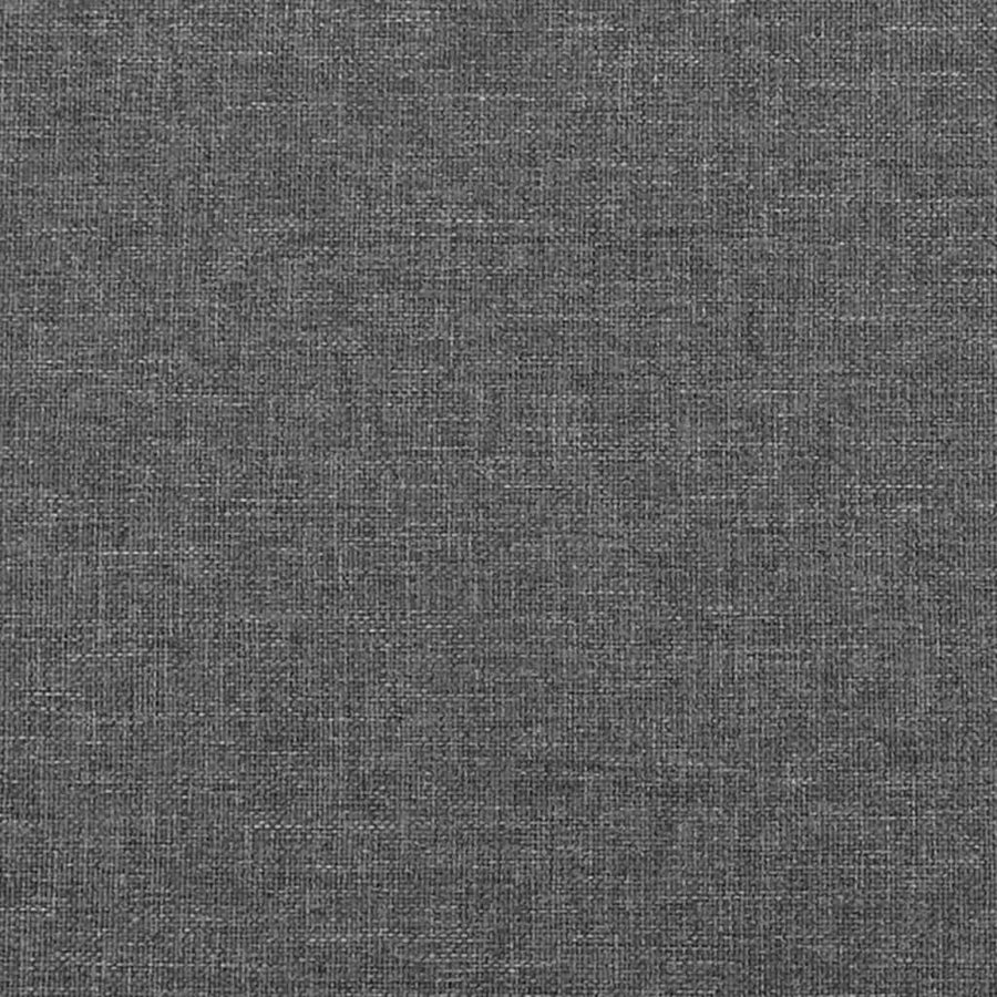 Bedframe Met Hoofdeinde Stof Donkergrijs 120 x 200 cm Getuft ontwerp