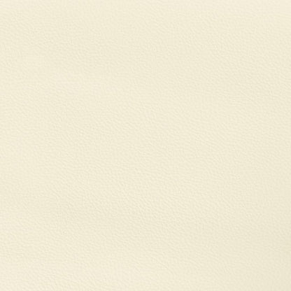 Bedframe Met Hoofdbord Kunstleer Crèmekleurig 140X190 Cm 140 x 190 cm Effen ontwerp