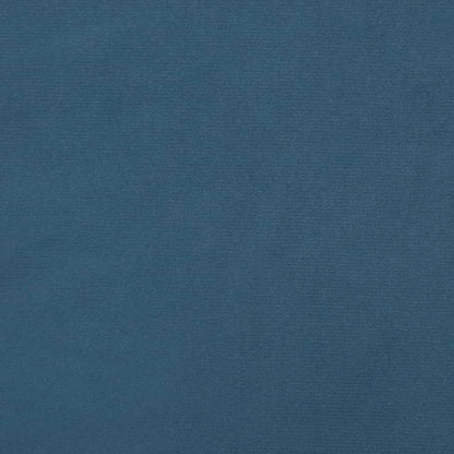 Bedframe Met Hoofdeinde Fluweel Donkerblauw 90 x 200 cm Getuft ontwerp