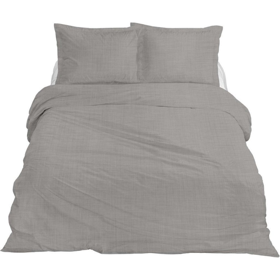Ten Cate Premium Linnen Eenpersoons Dekbedovertrek 140X200/220 Cm Cloudy Grey