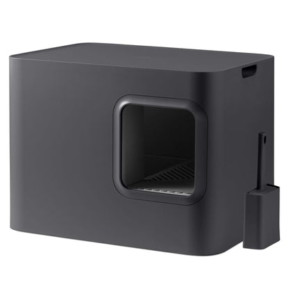 Hoopo Kattenbak Dome Grijs