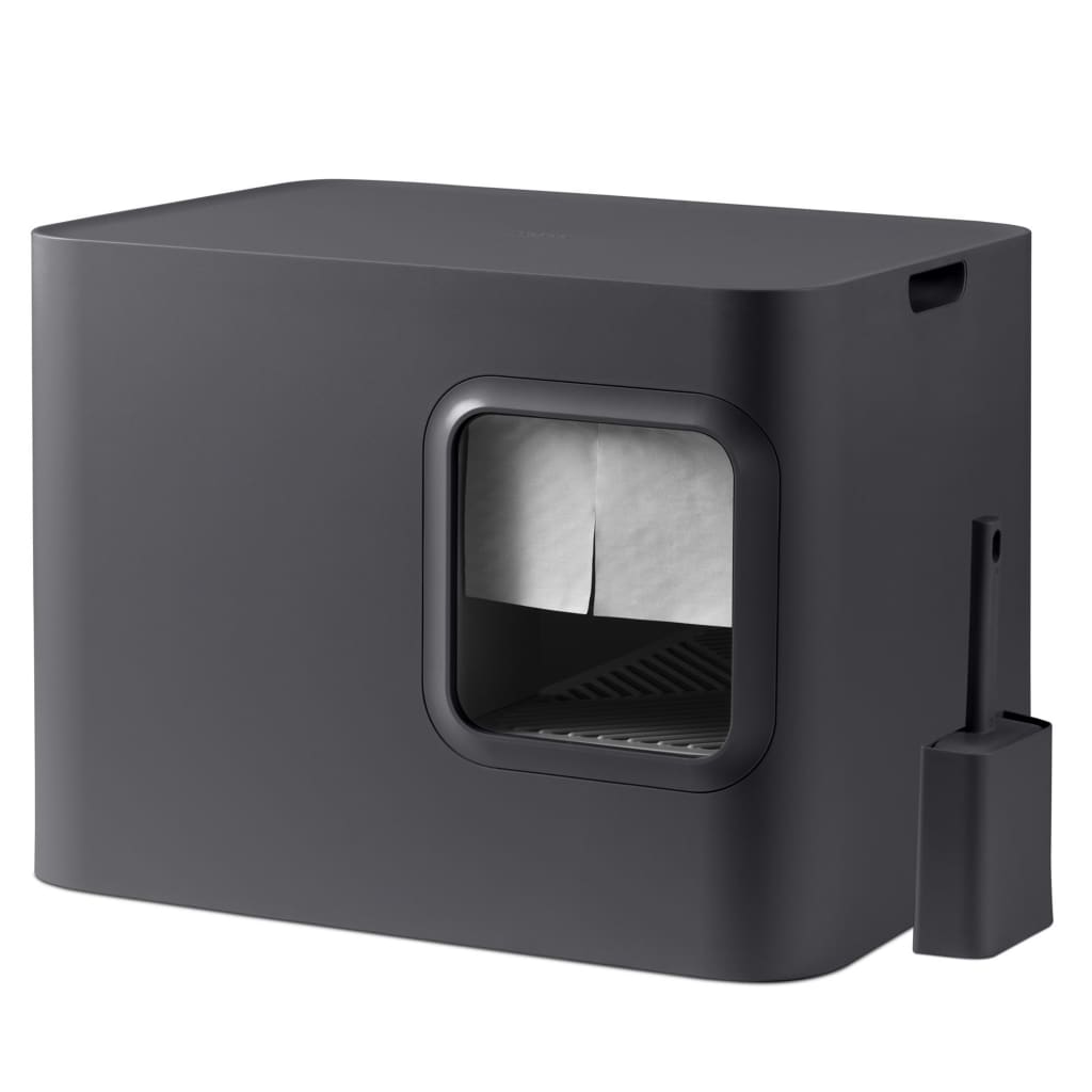 Hoopo Kattenbak Dome Grijs