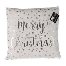 In The Mood Collection Merry Christmas Kussen Wit 40X40X10 Cm