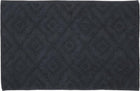 Sealskin Aztec Bath Mat 60x90 cm Cotton Dark Grey