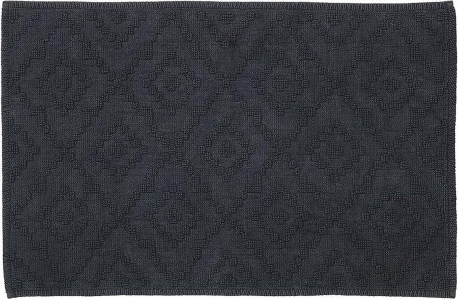 Sealskin Aztec Badmat 60X90 Cm Katoen Donkergrijs