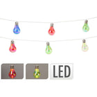 Basic LED Party Lighting 10 Bulbs Multicolor