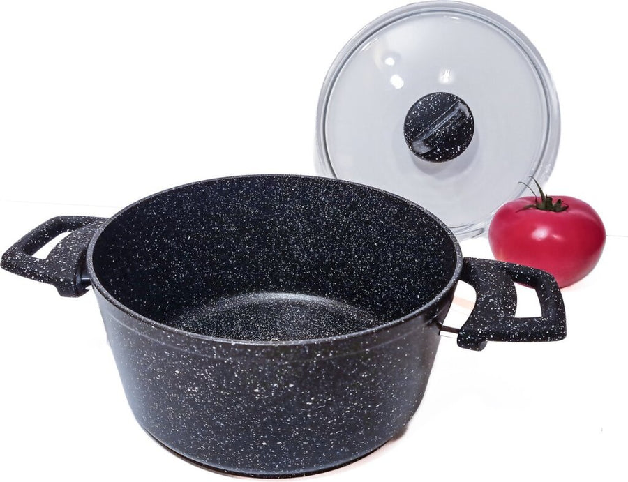 Excellent Houseware Braadpan Met Glazen Deksel 2.7L