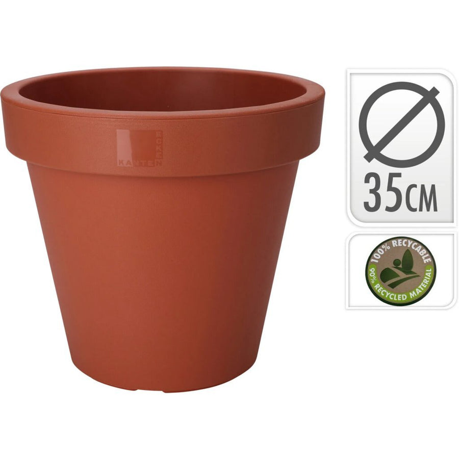 Overige Merken Ecken &Amp; Kanten Bloempot 35 Cm Plastic/Terracotta