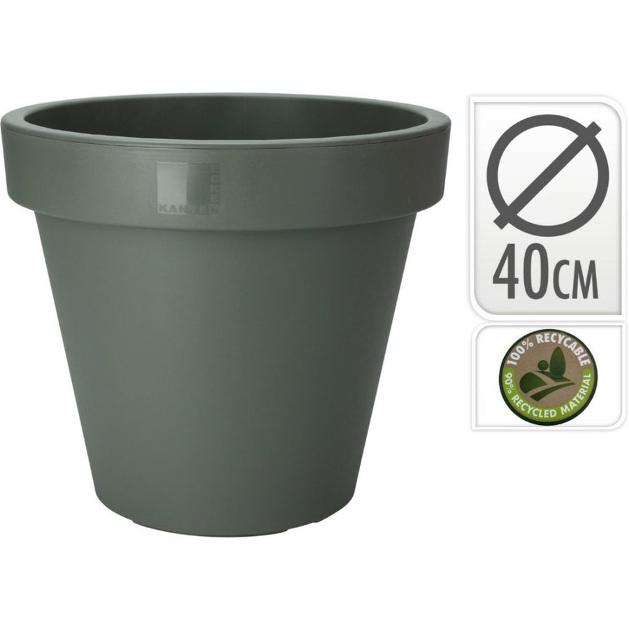 Overige Merken Eecken &Amp; Kanten Bloempot 40 Cm Plastic/Donkergroen