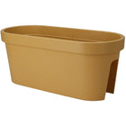 Pro Garden Balcony Planter 60X28X25 Cm Ochre Yellow