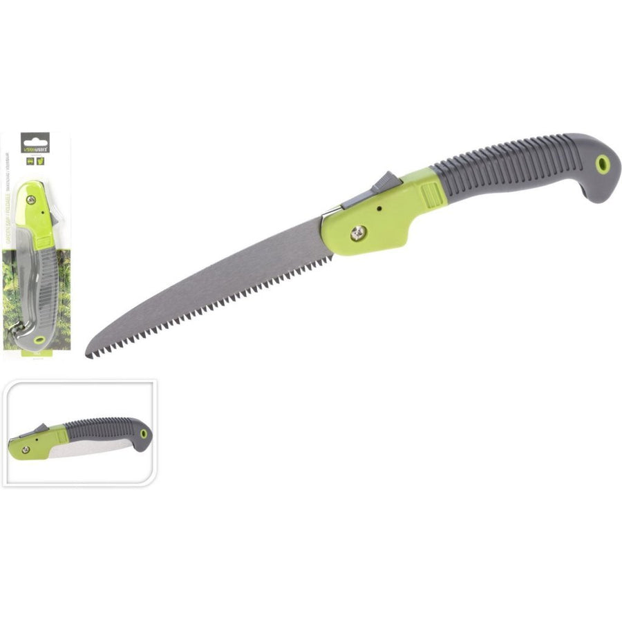 Pro Garden Takkenzaag Opvouwbaar 18 Cm Groen/Grijs