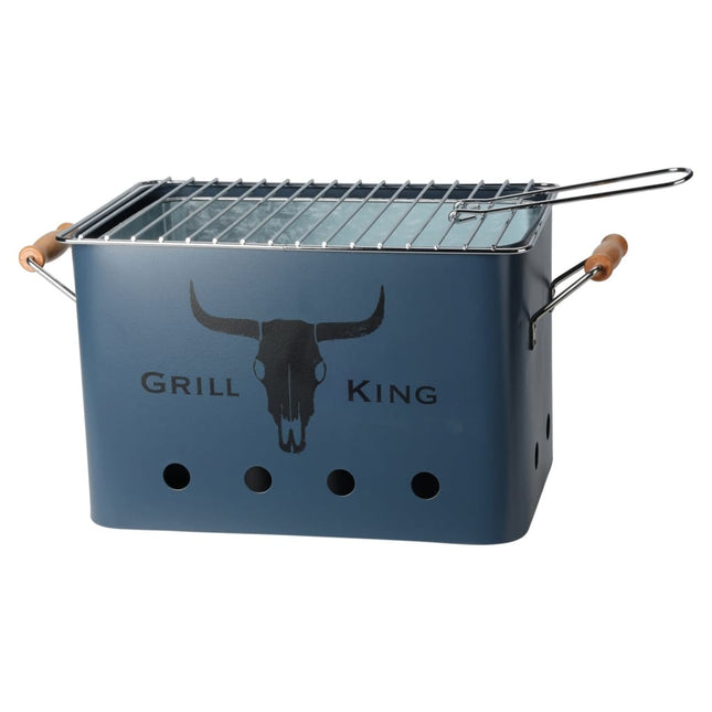 Progarden Barbecuegrill Rechthoekig Mat Donker Blauw