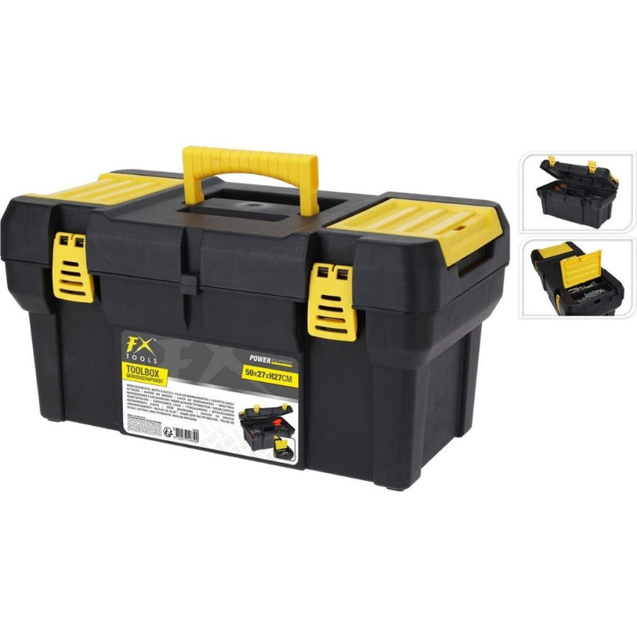 Fx Tools Gereedschapskoffer 50X27X27 Cm Zwart/Geel