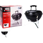 Barbecue bolvorm 37 cm zwart