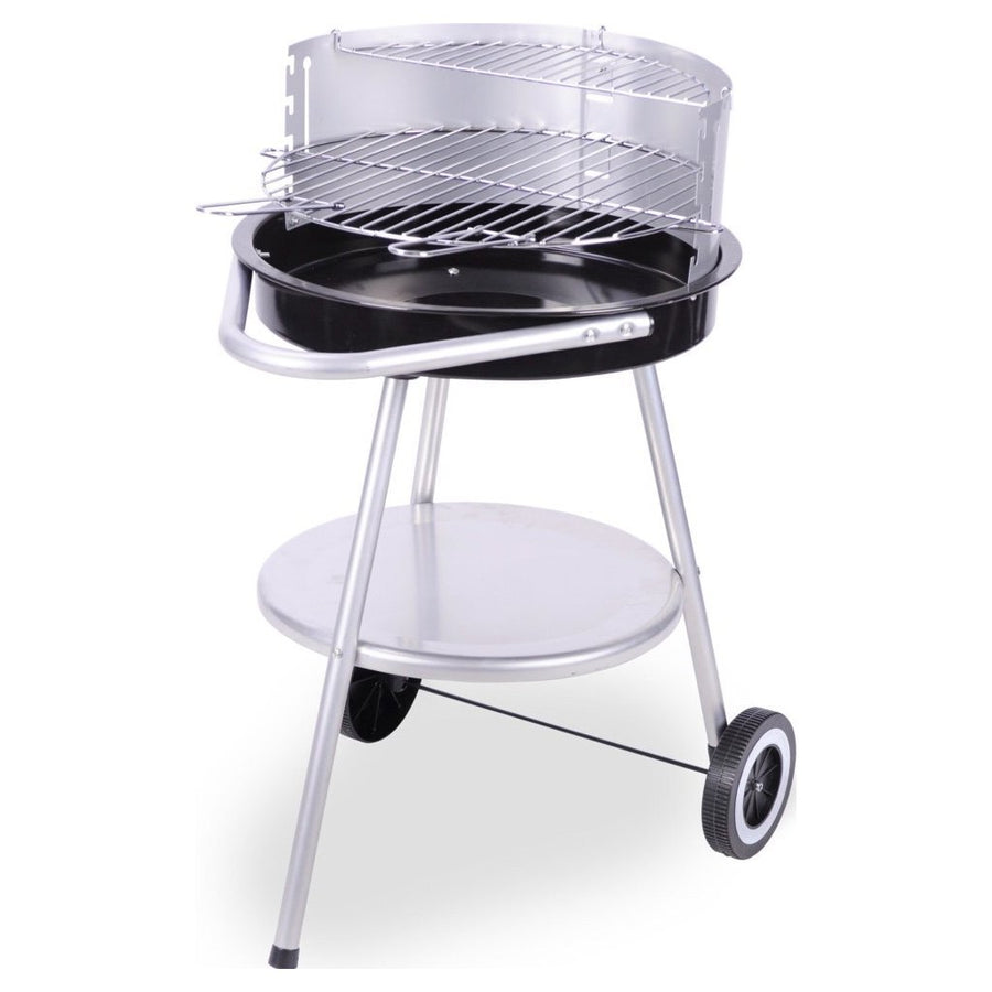 Bbq Barbecue 47X77 Cm Zwart/Rvs