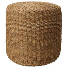 Home&Styling Poef Rond Ø40X38 Cm Zeegras Naturel Ø 40 x 38 cm