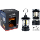 Campinglamp oplaadbaar zwart