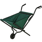 Kruiwagen opvouwbaar 110x56x64 cm groen/zwart