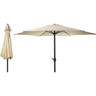 Parasol 300 cm crème