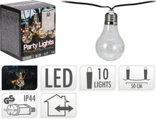 Pro Garden Feestverlichting 10Lampjes Warm Wit