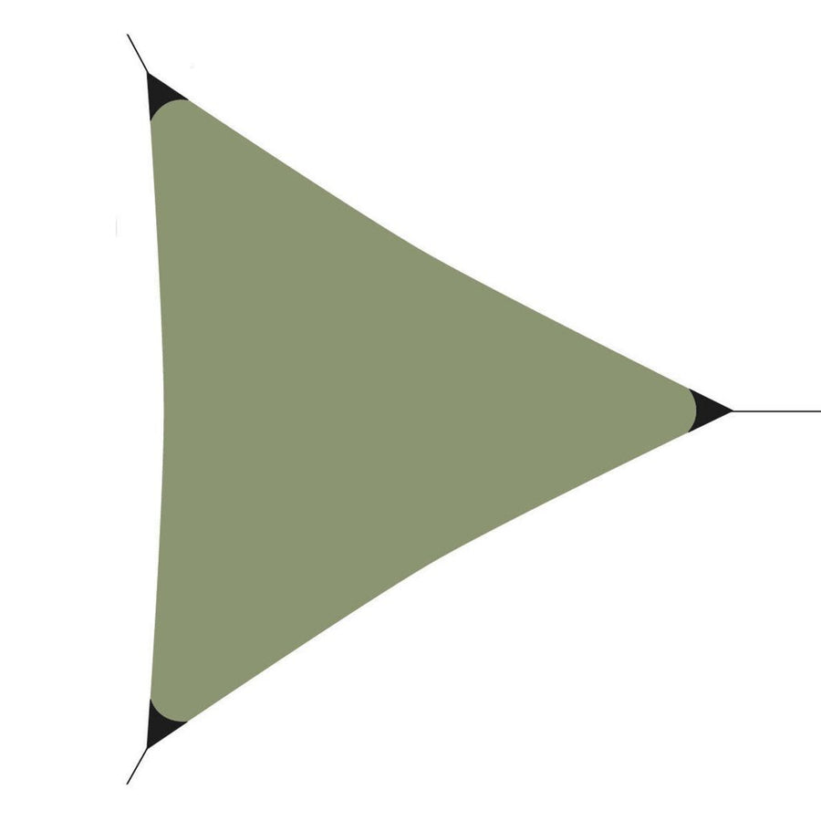 Overige Merken Schaduwdoek 300X300X300 Cm Groen
