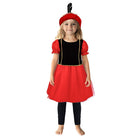Pietenjurk 110-116 zwart rood