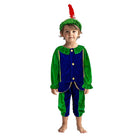 Other Brands Piet Costume 110-116 Green/Blue