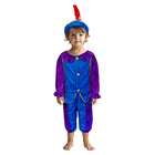 Pietenpak 98-104 paars blauw