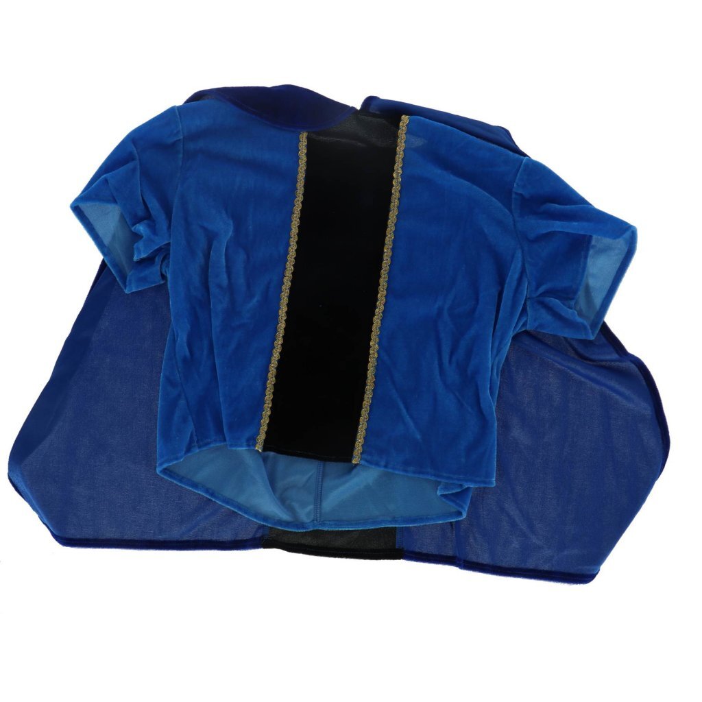 Overige Merken Pietenpak Met Cape 3-4 Jaar Blauw/Zwart