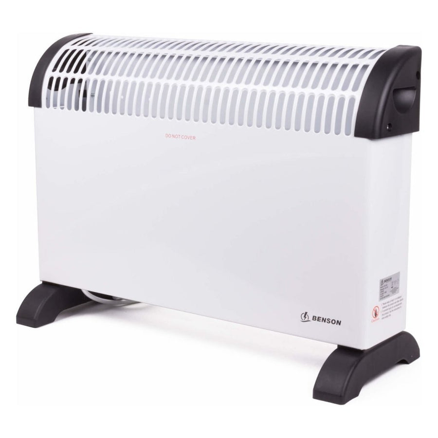 Benson Convector Heater 75-/1500W 52X17X32.5 Cm Wit/Zwart