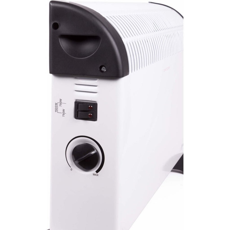 Benson Convector Heater 75-/1500W 52X17X32.5 Cm Wit/Zwart