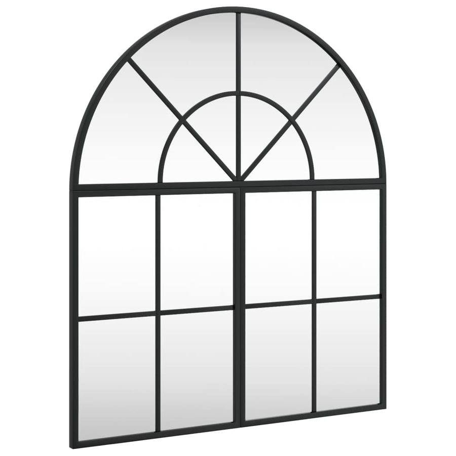 Wandspiegel Boog Ijzer Zwart 60 x 70 cm