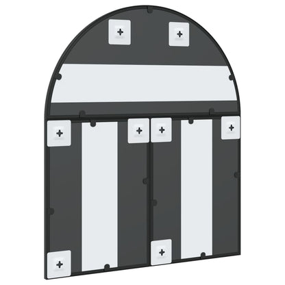 Wandspiegel Boog Ijzer Zwart 60 x 70 cm