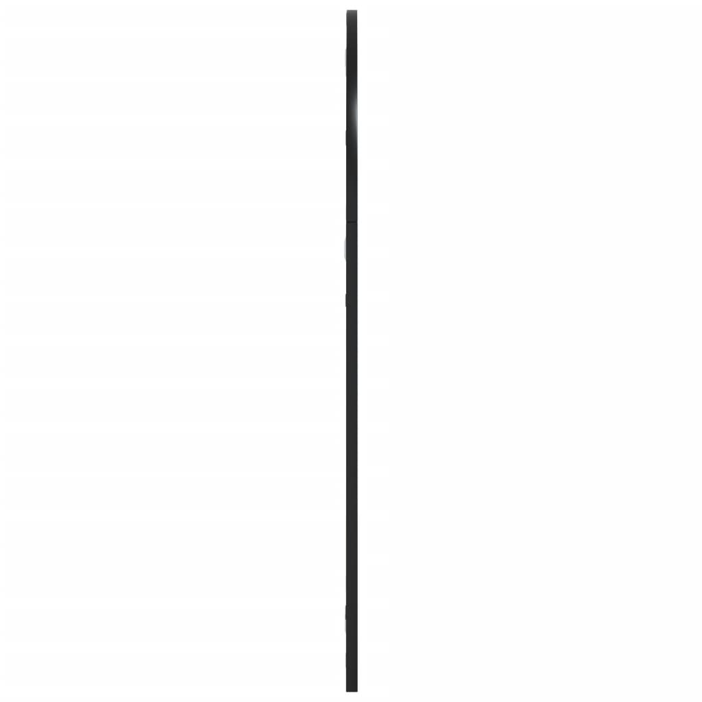 Wandspiegel Boog Ijzer Zwart 60 x 90 cm