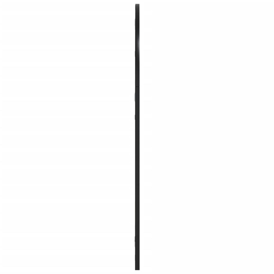 Wandspiegel Boog Ijzer Zwart 60 x 90 cm