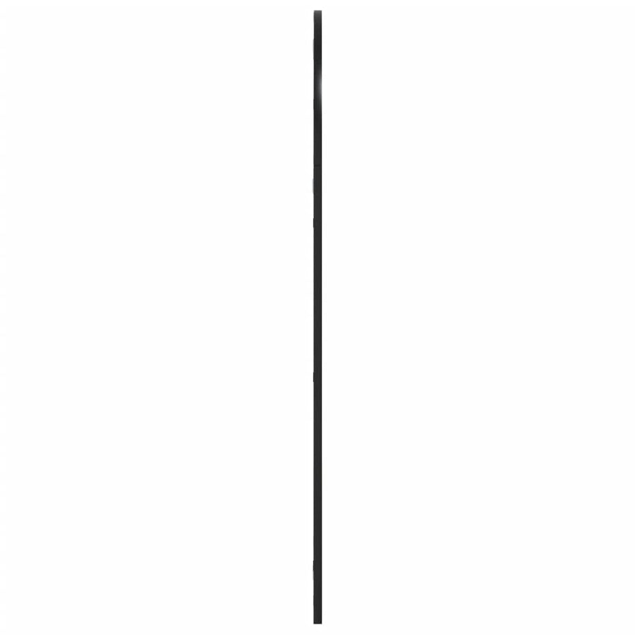 Wandspiegel Boog Ijzer Zwart 60 x 110 cm
